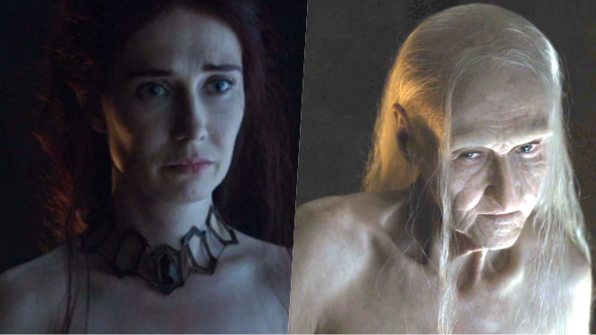 'Game of Thrones 6' - Giải mã hình dạng thật của Melisandre