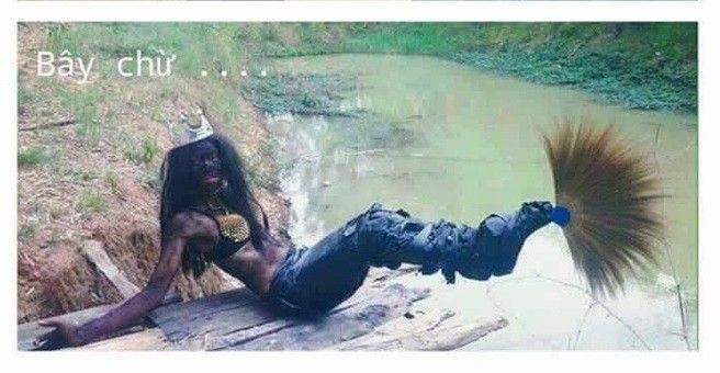 Không thể nhịn cười trước bộ ảnh chế hài hước về nàng tiên cá miền Trung