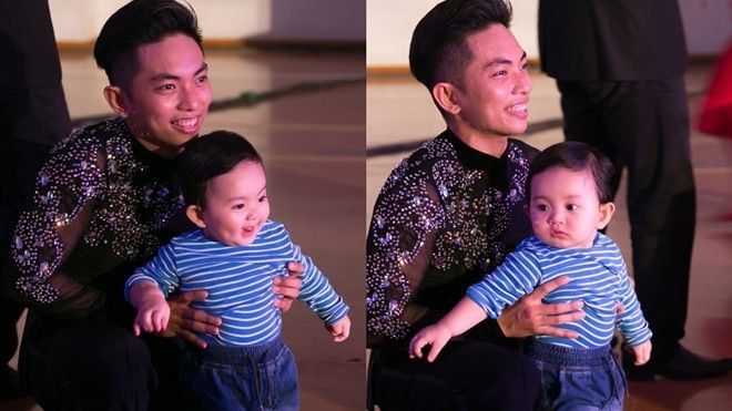 Kubi nhà Khánh Thi hào hứng quậy tưng sàn đấu của mẹ