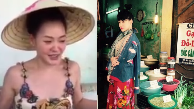 Từ Hy Đệ đẹp long lanh trên phố cổ Hà Nội
