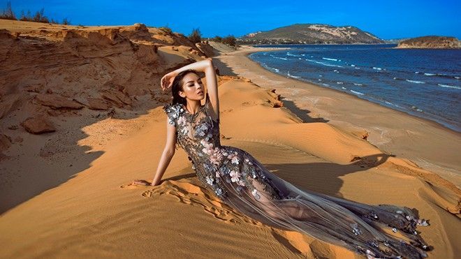 Hoa hậu Kỳ Duyên 'lột xác' khoe đường cong chuẩn-không-cần-chỉnh như nữ thần