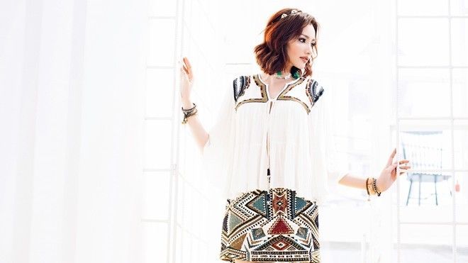 Trúc Diễm trẻ trung trong loạt trang phục mùa hè