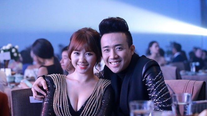 Hari Won khoe vòng một nóng bỏng, liên tục thân thiết với Trấn Thành