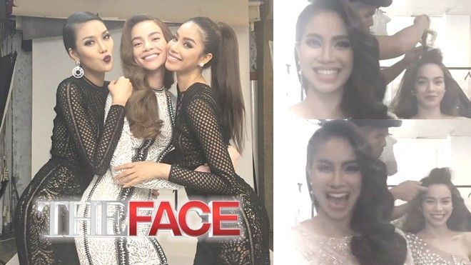Clip: Không chỉ ảnh bộ ba, Hồ Hà - Phạm Hương còn nghịch ngợm 'tráo tên' nhau trong hậu trường The Face
