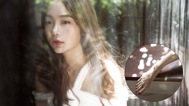Photoshop quá đà, Minh Hằng lộ bàn chân 'như chân vịt'