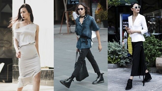 Các tín đồ thời trang khoe street style trên phố đi bộ trong ngày cuối VDFW 2016