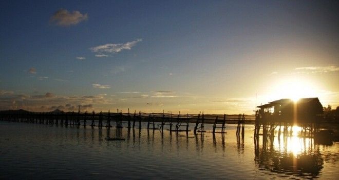 Cầu gỗ ra ốc đảo đẹp nhất xứ sở ‘hoa vàng trên cỏ xanh’