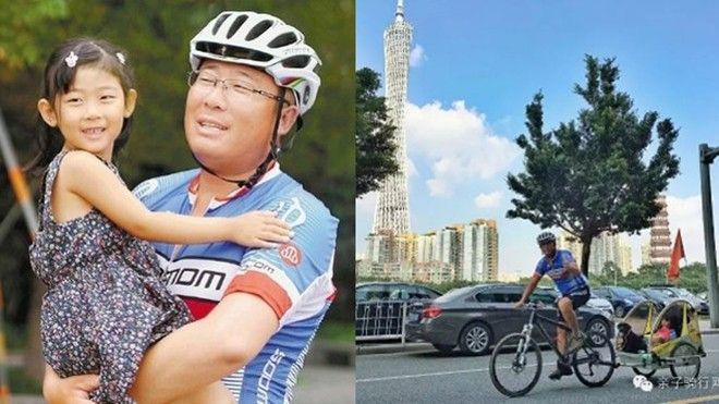 Cha và con gái phượt xuyên Trung Hoa suốt 13.000 km bằng xe đạp