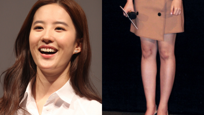 Lưu Diệc Phi mang chân xước đi sự kiện sau sự cố với fan