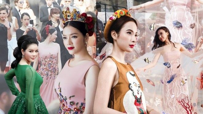 Angela Phương Trinh - Lý Nhã Kỳ: Không cần phải 'chiến tranh' vì ai cũng đã thắng ở LHP Cannes