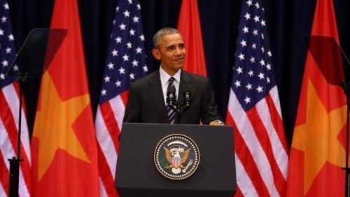 Ông Obama đọc bài thơ thần “Nam quốc sơn hà” của Lý Thường Kiệt