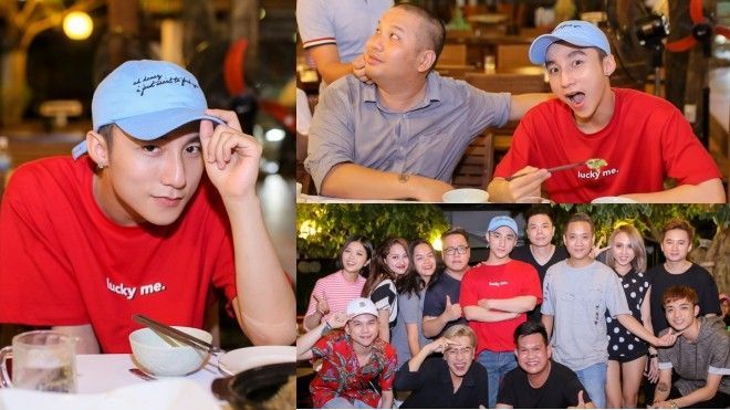 Sơn Tùng M-TP quậy hết cỡ trong tiệc mừng cùng dàn sao