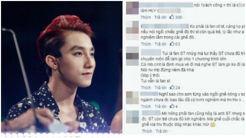 Khán giả nói gì khi HLV Giọng hát Việt nhí cuối cùng không phải Sơn Tùng ?