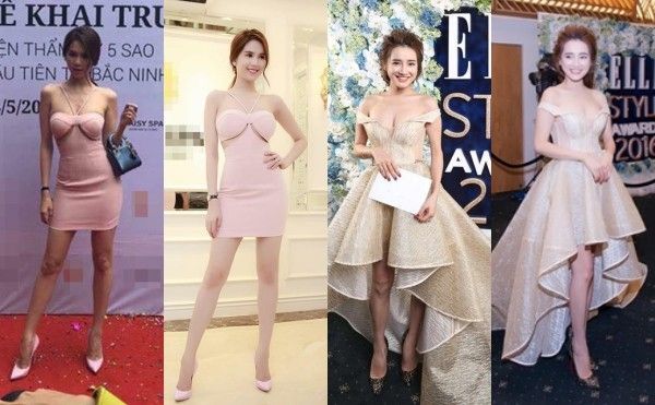 Giật mình trước hình ảnh của Ngọc Trinh - Nhã Phương trước và sau khi photoshop