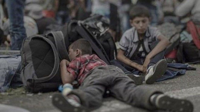 Xót xa hình ảnh trẻ em ở trại tị nạn Syria