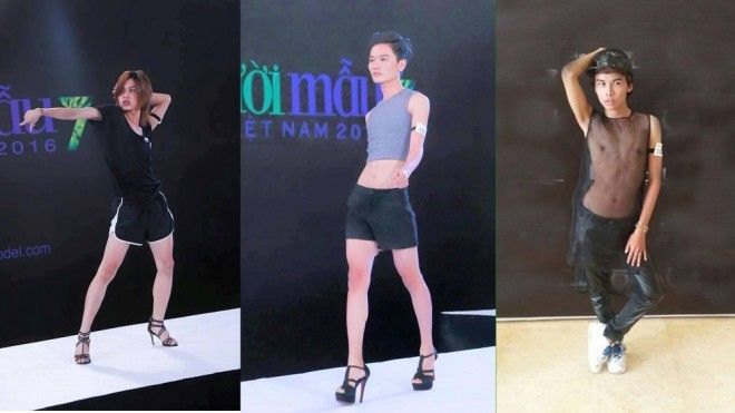 Chết cười với hình ảnh catwalk độc lạ của các thí sinh 'chuẩn men' ở Next Top 2016