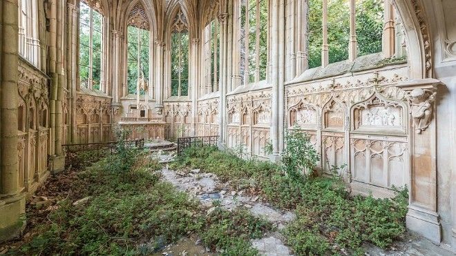 Những hình ảnh ma mị của các tòa nhà bỏ hoang khắp thế giới