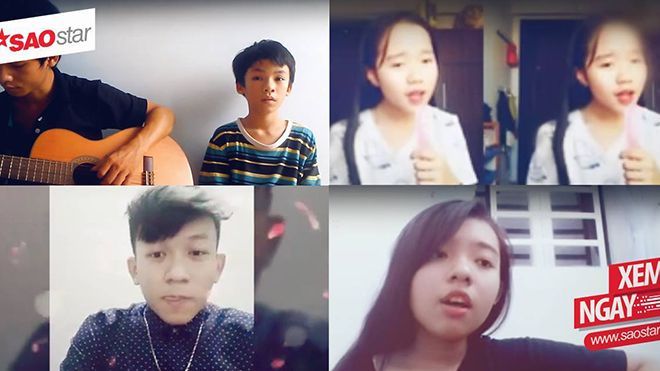 Rớt nước mắt với những thí sinh nhí tại vòng sơ tuyển online The Voice Kids 2016
