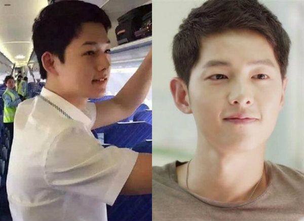 Chuyến bay náo loạn vì xuất hiện đại úy Yoo Shi Jin trong 'Hậu duệ mặt trời'