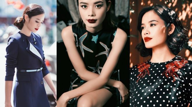 Biến hóa qua các màu son với người mẫu Trần Hiền