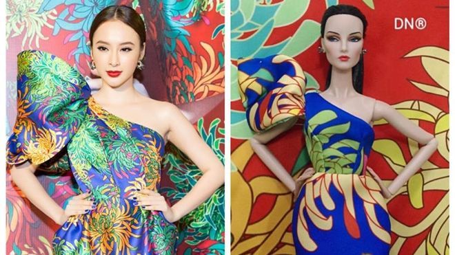 Thích thú với các phiên bản búp bê diện style Angela Phương Trinh trên thảm đỏ