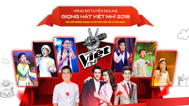 Chỉ còn 2 ngày để bình chọn cho vòng sơ tuyển The Voice Kids online 2016