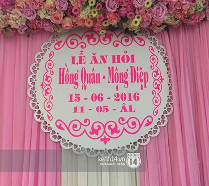 Nhà Kỳ Hân đã rộn ràng trang trí chuẩn bị cho ngày vui với Mạc Hồng Quân