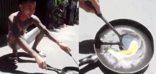 Những màn nấu nướng 'bá đạo' bằng sức nóng khủng khiếp 40 độ C ở Hà Nội