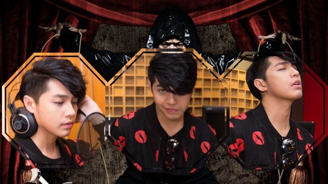 Noo Phước Thịnh làm mặt 'ngầu' khi hát nhạc phim kinh dị có Hoài Linh