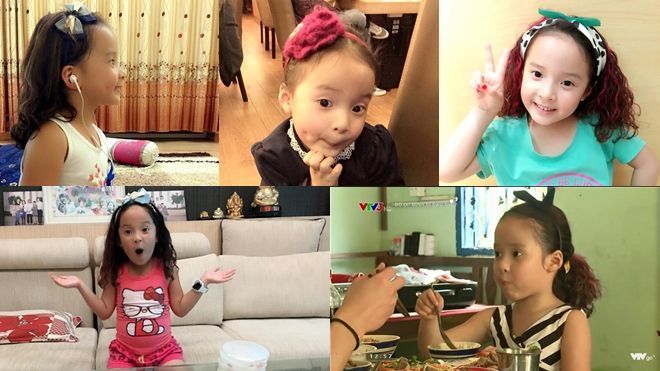 Gia tài băng đô cài tóc siêu khủng của cô bé điệu nhất gia đình 'Bố ơi…'