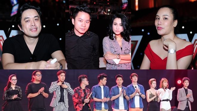 'Bộ tứ quyền lực' hội tụ cùng top 13, sẵn sàng cho liveshow Chặng đua khắc nghiệt