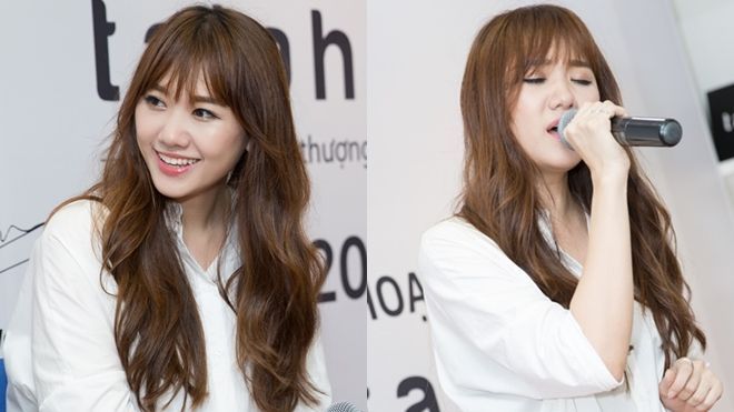 'Chính chủ' Hari Won lần đầu hát live 'Anh cứ đi đi' tại sự kiện