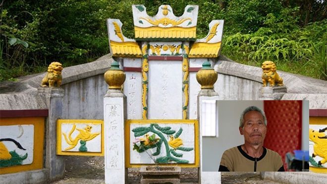 Người đàn ông thẫn thờ đứng trước mộ của mình sau 3 năm biệt tích