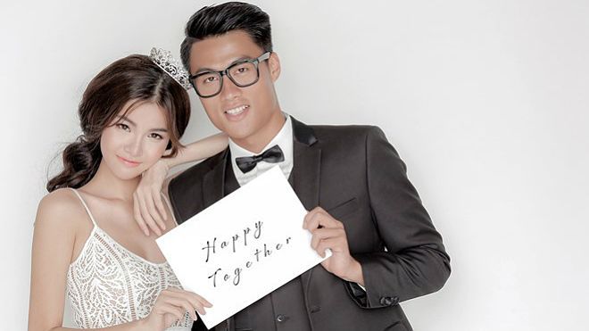 Mạc Hồng Quân - Kỳ Hân ngọt ngào trong ảnh cưới