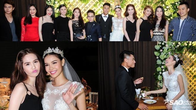 Ngọc Trinh cùng dàn mẫu Venus 'đổ bộ' chúc mừng Kỳ Hân - Mạc Hồng Quân