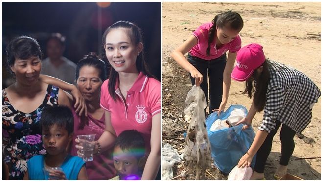 Thí sinh Hoa hậu Việt Nam 2016 bắt tay thực hiện loạt dự án vì cộng đồng