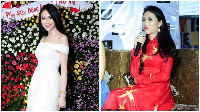 Hoa hậu Thu Vũ tái xuất rạng rỡ sau sự cố nói tiếng Anh không ai hiểu