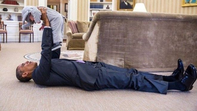 Chùm ảnh: Bên cạnh các bạn nhỏ, ngài Obama thực sự quên mất mình là một tổng thống
