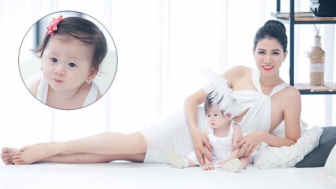 Khoảnh khắc tuyệt đẹp về 'tình mẫu tử' của hai mẹ con Trang Trần