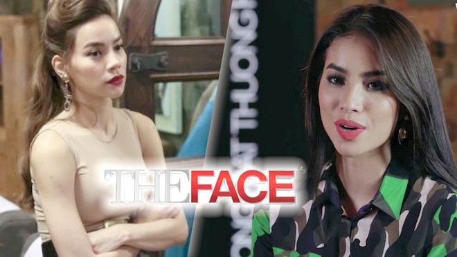 The Face: Hồ Ngọc Hà bực bội thấy rõ khi Phạm Hương có quyền loại thí sinh của đội mình