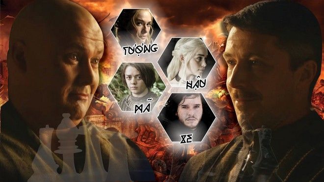 Bàn cờ vương quyền - 2 tay chơi lão luyện và 4 chiến binh đại diện