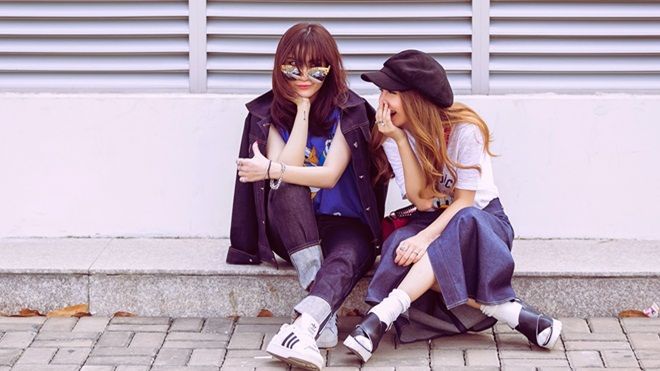 Chẳng cần stylist, Song Yến vẫn là cặp fashionista chuẩn - chất - chơi