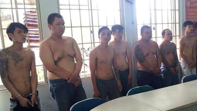 Bắt băng xăm trổ bảo kê, cho vay nặng lãi ở Sài Gòn