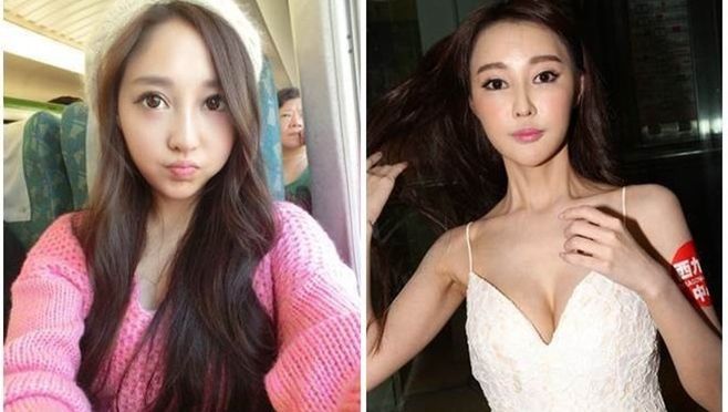 Hot girl Trung Quốc khiến dân tình ngã ngửa với nhan sắc thực khác xa trên mạng
