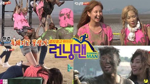 Nhóm nhạc quốc dân SNSD cũng có những lúc siêu 'lầy' như thế này ở Running Man