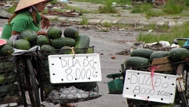 'Luật ngầm' của dân buôn hoa quả vỉa hè