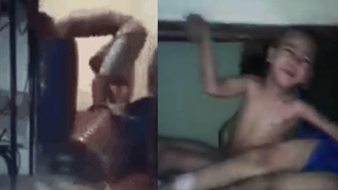 Bạn sẽ phải bật khóc khi chứng kiến ông bố độc ác này hành hạ con để trả thù vợ