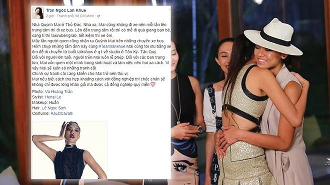 Mai Ngô 'đóng cửa toilet, khóc sướt mướt' vì nhận xét của Lan Khuê