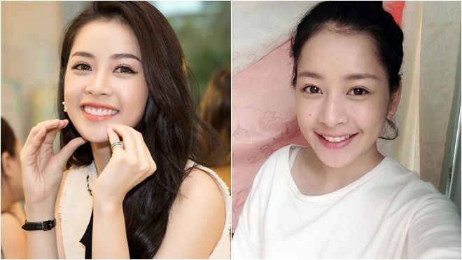 Đừng tưởng Chipu chỉ đẹp khi trang điểm, mặt mộc của cô nàng còn choáng hơn!