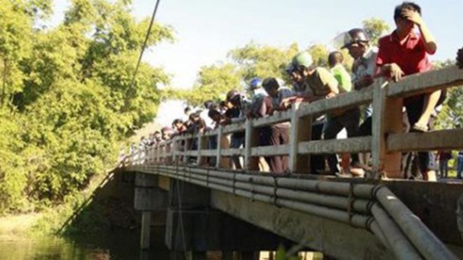 Giận chồng ngoại tình, vợ mang bầu nửa đêm nhảy cầu tự tử?